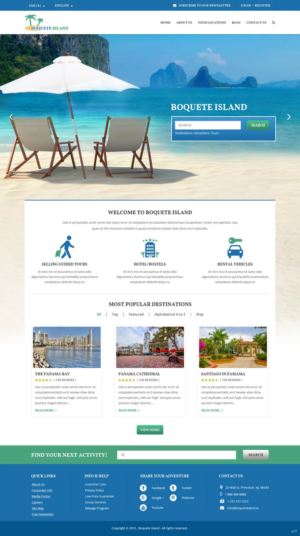 Web Design by pb for Boquete Insider  | Design: #7537844