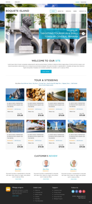 Web Design by pb for Boquete Insider  | Design: #7537846