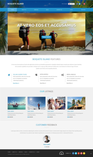 Web Design by pb for Boquete Insider  | Design: #7543955