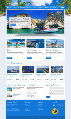 Web Design by pb for Boquete Insider  | Design: #7543958