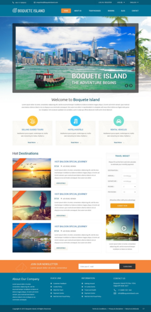 Web Design by pb for Boquete Insider  | Design: #7543962