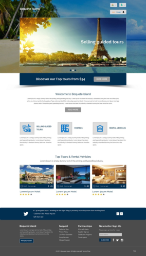 Web Design by pb for Boquete Insider  | Design: #7543963