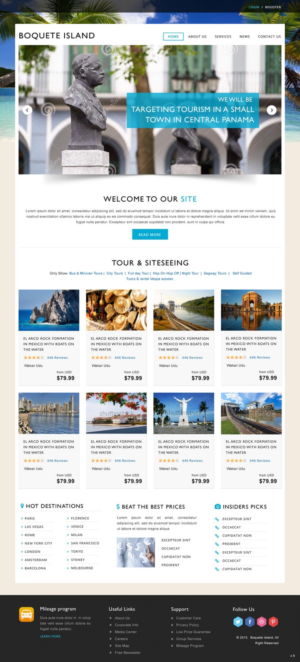 Web Design by pb for Boquete Insider  | Design: #7543967