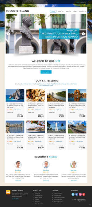 Web Design by pb for Boquete Insider  | Design: #7543968