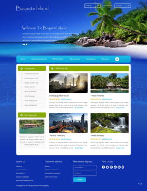 Web Design by pb for Boquete Insider  | Design: #7543969
