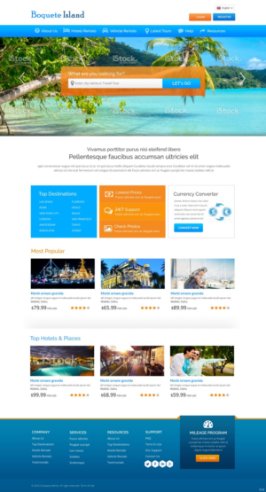 Web Design by pb for Boquete Insider  | Design: #7543970
