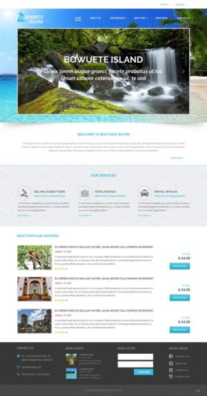 Web Design by pb for Boquete Insider  | Design: #7547507