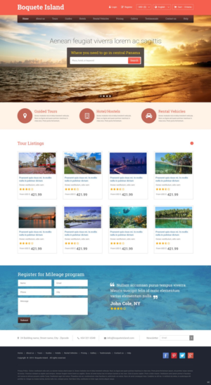 Web Design by pb for Boquete Insider  | Design: #7547508