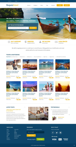 Web Design by pb for Boquete Insider  | Design: #7561297