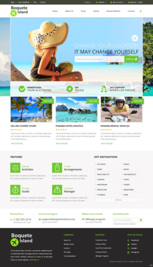 Web Design by pb for Boquete Insider  | Design: #7561304