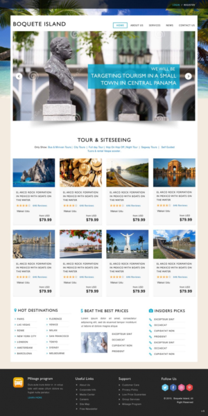 Web Design by pb for Boquete Insider  | Design: #7561307