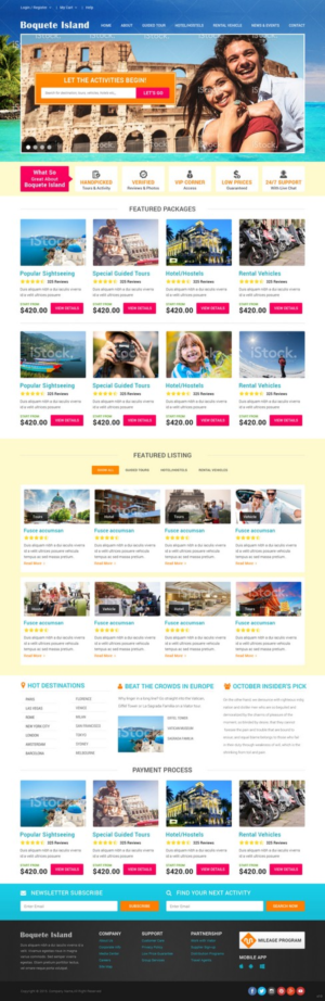 Web Design by pb for Boquete Insider  | Design: #7645997
