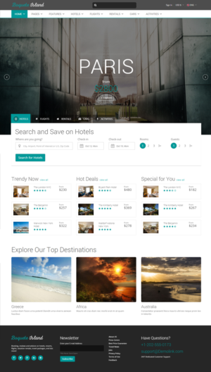 Web Design by iLibart for Boquete Insider  | Design: #7559703
