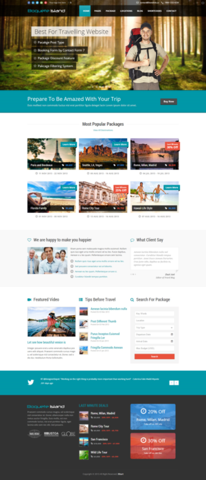Web Design by iLibart for Boquete Insider  | Design: #7559704