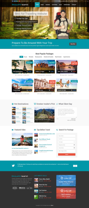 Web Design by iLibart for Boquete Insider  | Design: #7570479