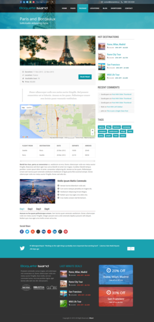 Web Design by iLibart for Boquete Insider  | Design: #7604229