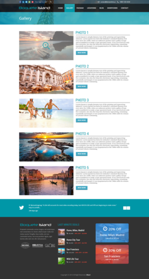 Web Design by iLibart for Boquete Insider  | Design: #7604232