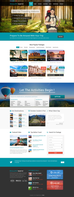 Web Design by iLibart for Boquete Insider  | Design: #7615266