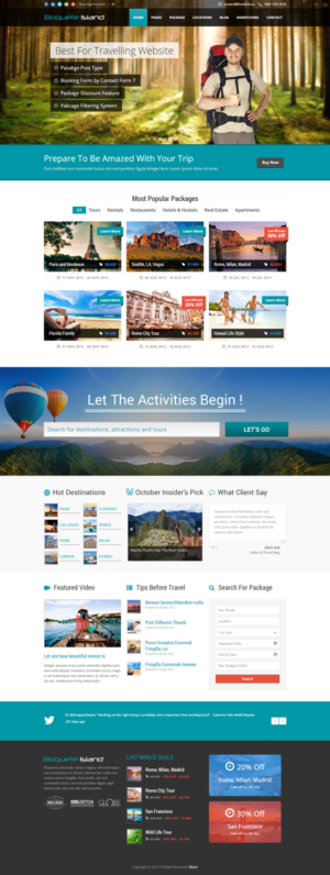 Web Design by iLibart for Boquete Insider  | Design: #7615268