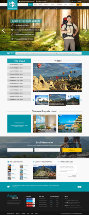 Web Design by iLibart for Boquete Insider  | Design: #7735822