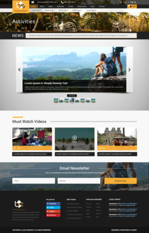Web Design by iLibart for Boquete Insider  | Design: #8003781