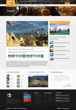 Web Design by iLibart for Boquete Insider  | Design: #8003891