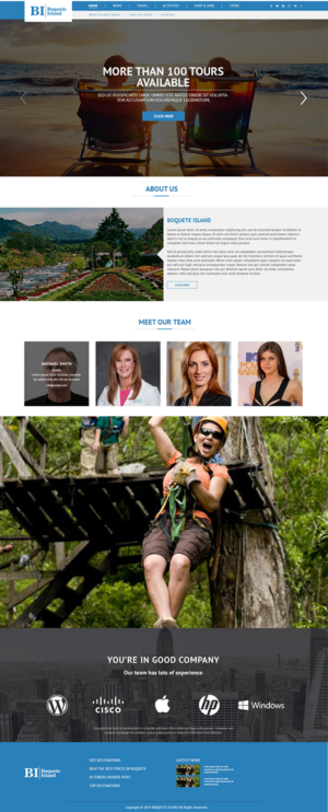 Web Design by Logo Xtudio for Boquete Insider  | Design: #7715897