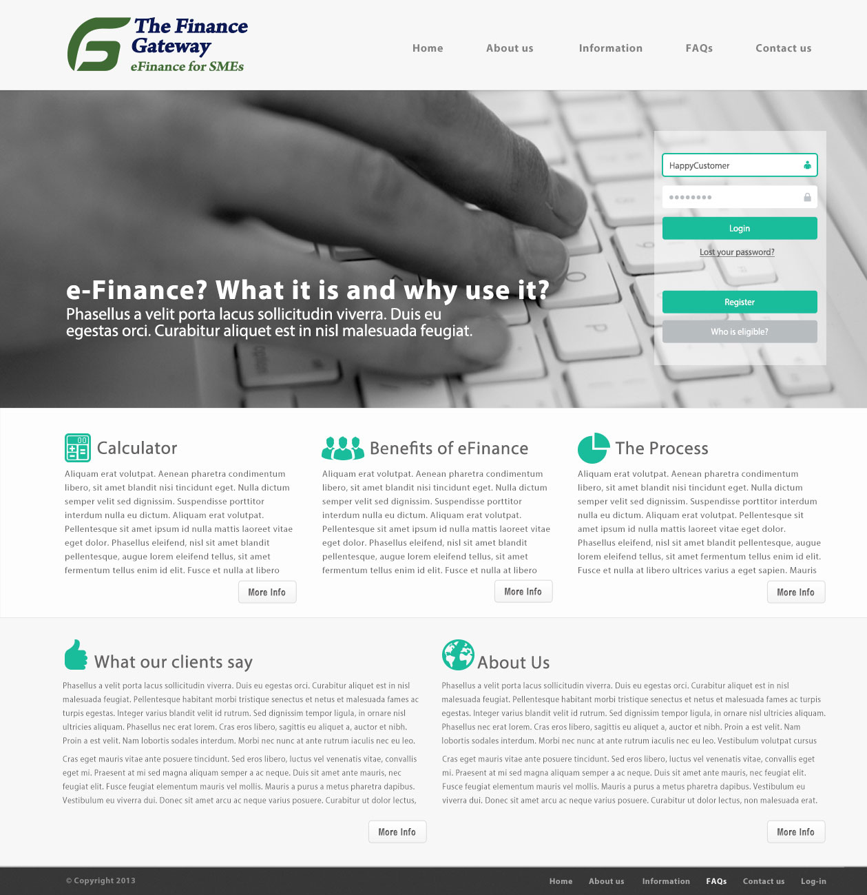 Web Design by BG for The Reference Data Exchange Ltd. | Design: #1935335