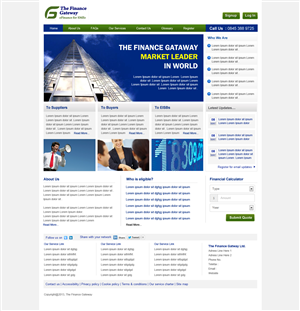 Web Design by Best Design Hub for The Reference Data Exchange Ltd. | Design: #1890768
