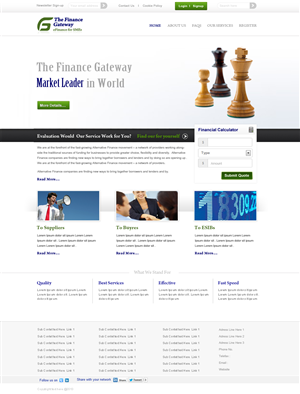 Web Design by Best Design Hub for The Reference Data Exchange Ltd. | Design: #1896148