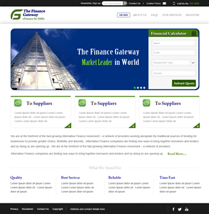 Web Design by Best Design Hub for The Reference Data Exchange Ltd. | Design: #1902017