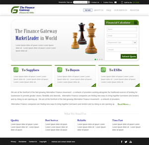 Web Design by Best Design Hub for The Reference Data Exchange Ltd. | Design: #1902057