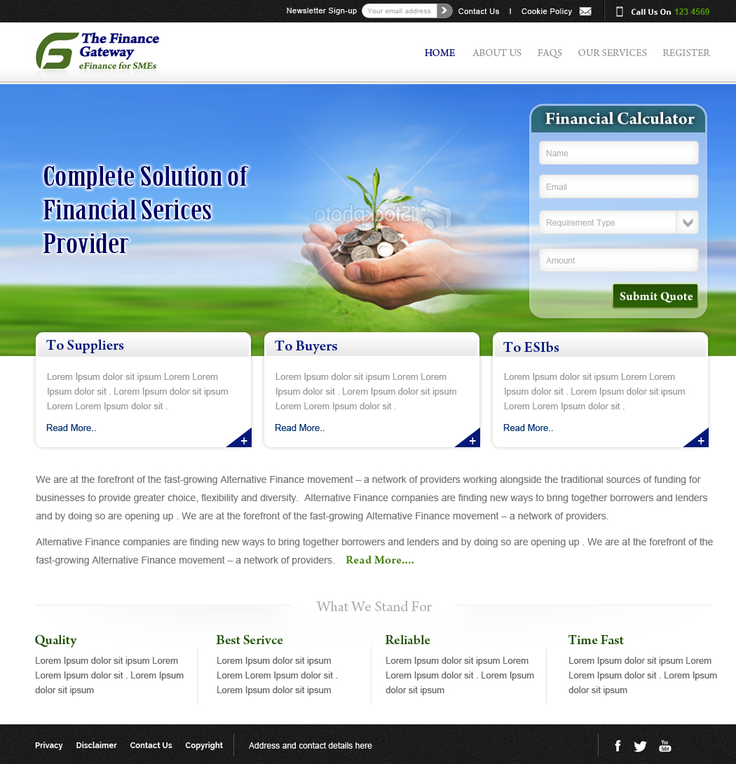 Web Design by Best Design Hub for The Reference Data Exchange Ltd. | Design #1907544
