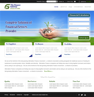 Web Design by Best Design Hub for The Reference Data Exchange Ltd. | Design: #1907544