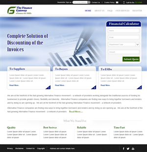 Web Design by Best Design Hub for The Reference Data Exchange Ltd. | Design: #1907546