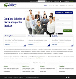 Web Design by Best Design Hub for The Reference Data Exchange Ltd. | Design: #1907547