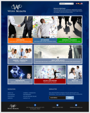 Web-Design von -Marc- für Work Scouts | Design: #7686032