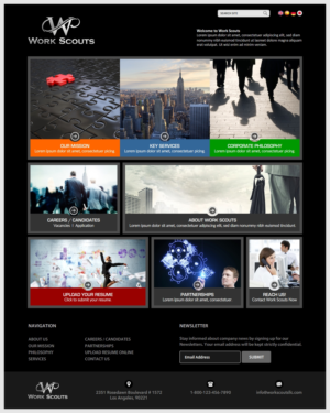 Web-Design von -Marc- für Work Scouts | Design: #7687308