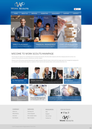 Web-Design von pb für Work Scouts | Design: #7646394