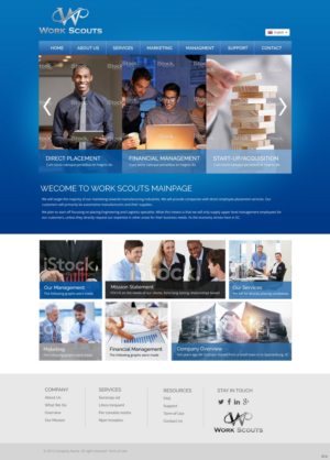 Web-Design von pb für Work Scouts | Design: #7646395