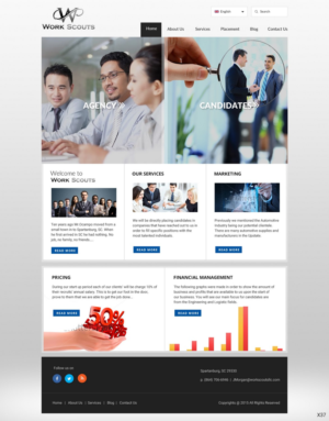 Web-Design von pb für Work Scouts | Design: #7650789
