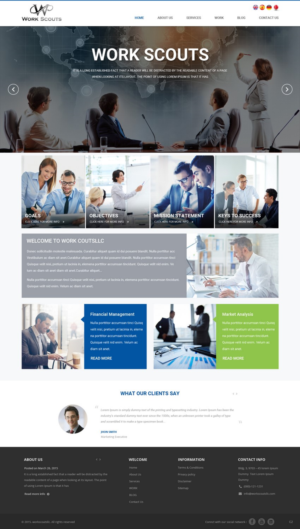 Web-Design von pb für Work Scouts | Design: #7650793