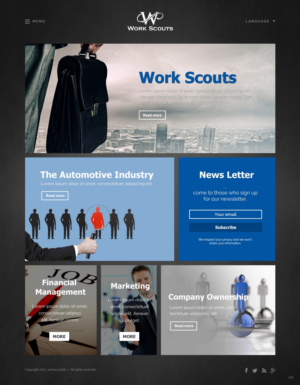 Web-Design von pb für Work Scouts | Design: #7650794