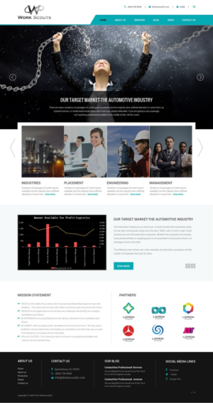 Web-Design von pb für Work Scouts | Design: #7650796