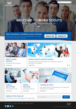 Web-Design von pb für Work Scouts | Design: #7657881