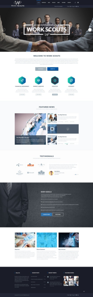 Web-Design von pb für Work Scouts | Design: #7657883