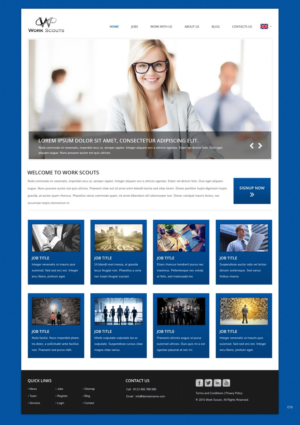 Web-Design von pb für Work Scouts | Design: #7657884