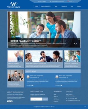Web-Design von pb für Work Scouts | Design: #7657885