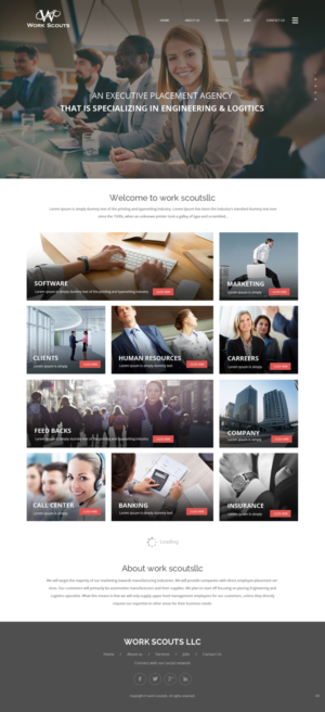 Web-Design von pb für Work Scouts | Design: #7657887