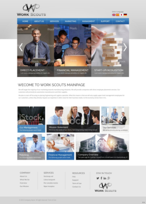 Web-Design von pb für Work Scouts | Design: #7657888
